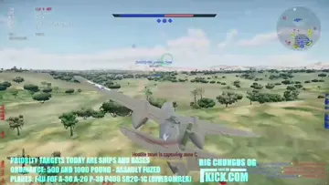 POV: A-20 SHOT DOWN BY P-61 (4X20MM 4X.50BMG)