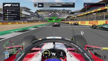 LARGADA EN SILVERSTONE