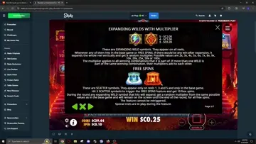 Almost full screen