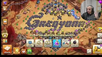 clash of clans visitando y comentando aldeas