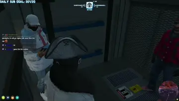 Stanley, Thom and Ralf in an elevator
