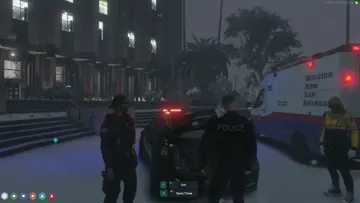 the snow effect