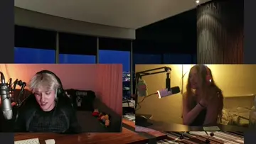 синие