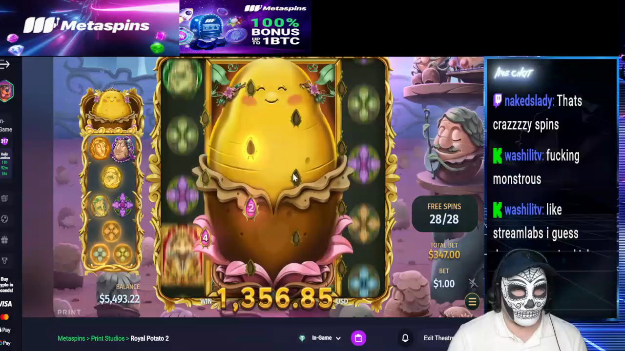 Monstrous potato