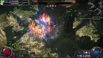 Path of Exile 2 Act 3 boss fight.