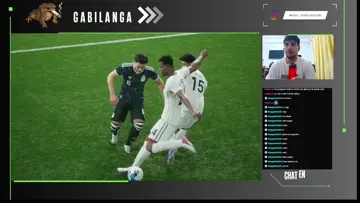 thiaguito le mete e un golazo y Gabi lsale llorand