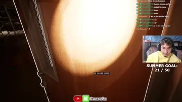 He got scared!