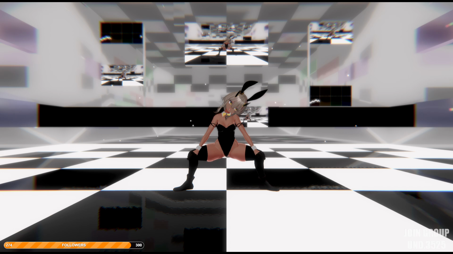 The weird part of VR-CHAT