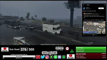 submit truck took out NPC did my job for me