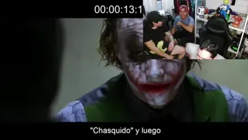 en que parte de la peli sale?