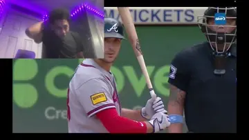 braves come back down 2-0!! matt olson homerun