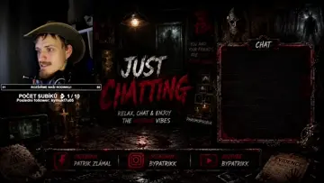 Patrik zkoumá své tělo