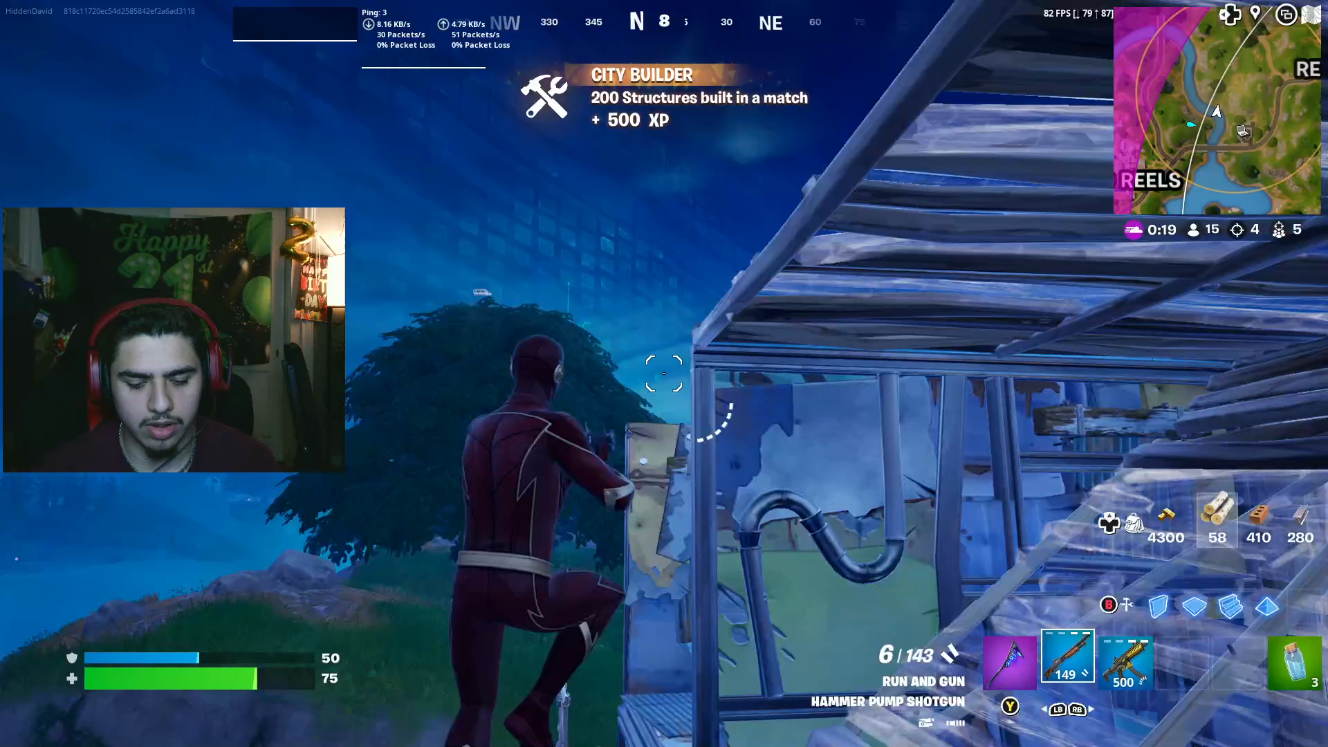 unlucky fall damage