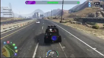 deacon loves getting his car into trees