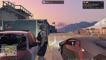 using cop car as a weapon?