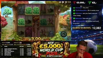 17.5k on Big Stack Lumberjack, JOEY PRINTING!