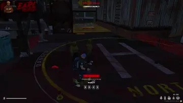 man down