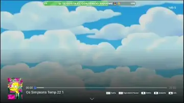 fox felicita a los simpson