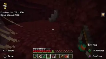 Digging for dear life