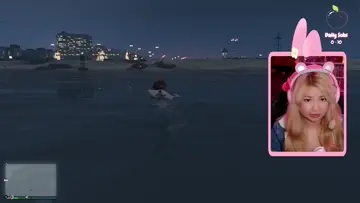 There's a shark!