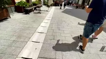 IRL in Radovljica Old Town, Slovenia