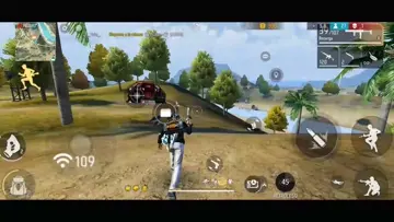 jugando freefire 2partida