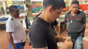 el reto del camaron crudo cumplido