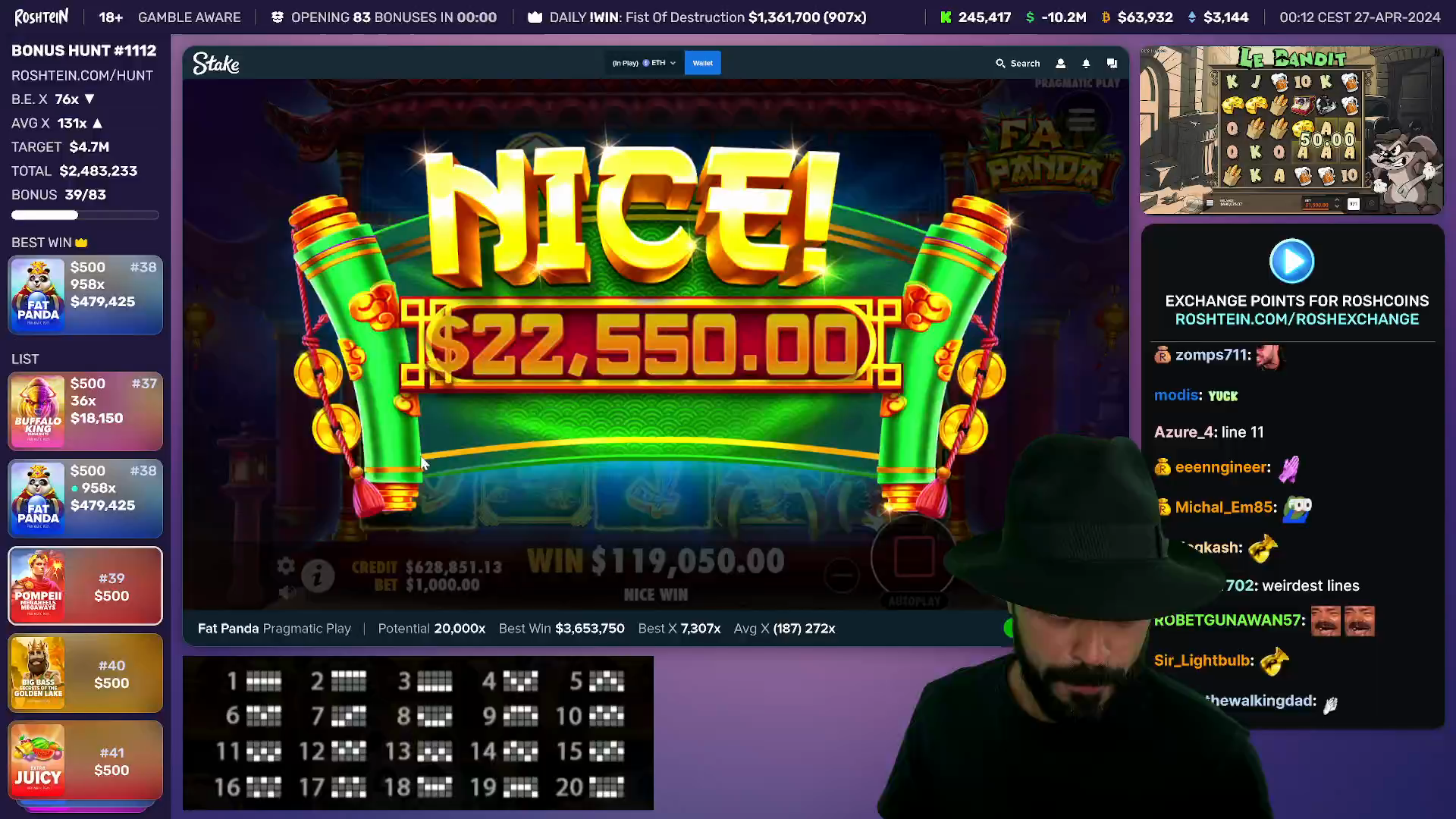 18MILL ON FAT PANDA WOW