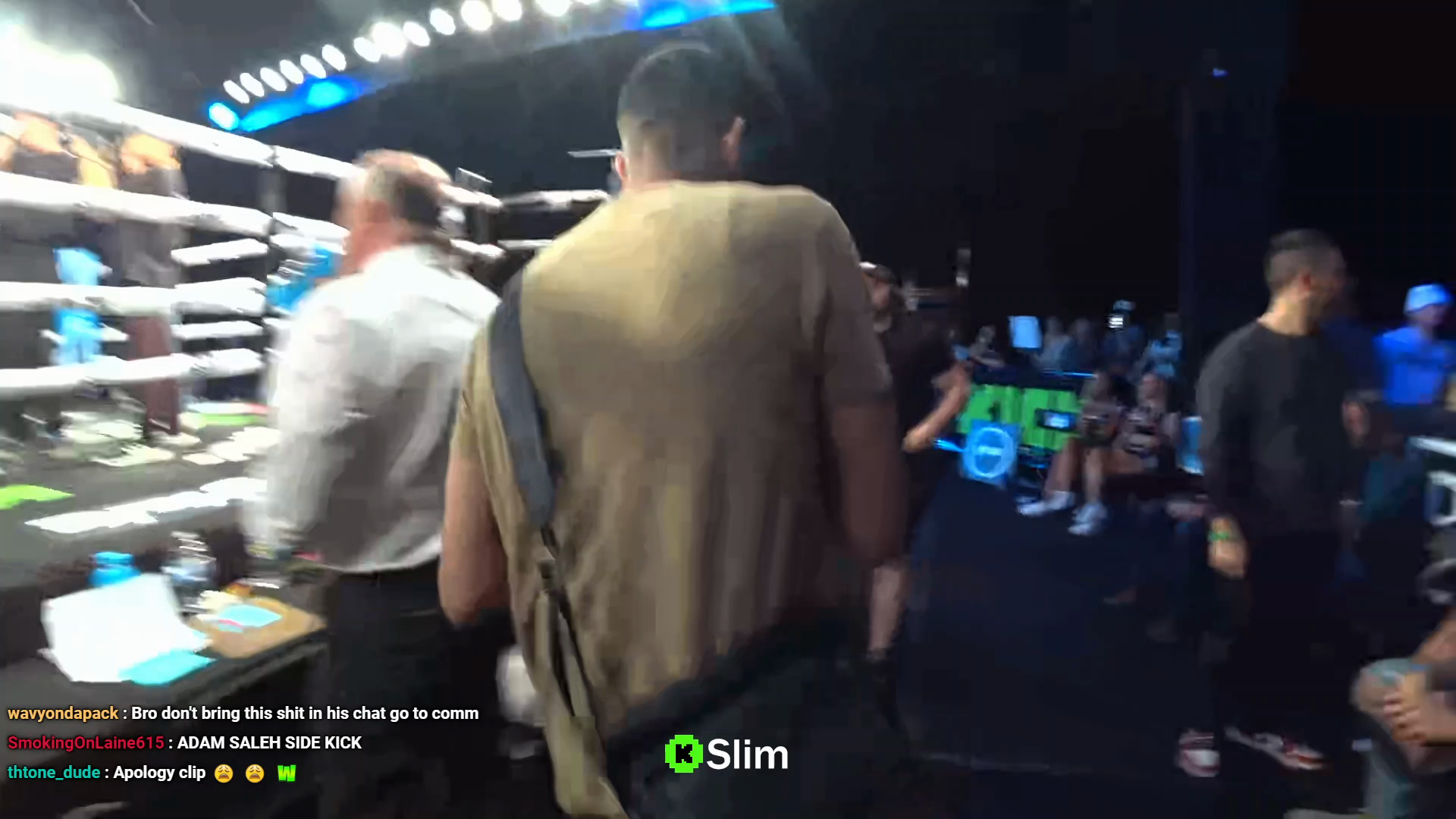 Sam Frank jealous of ring girl