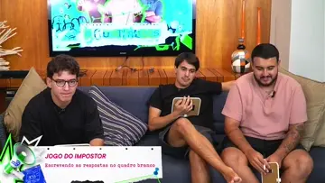 leo levando gabigol pra guerra