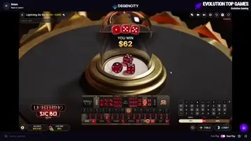 2000x on Sicbo