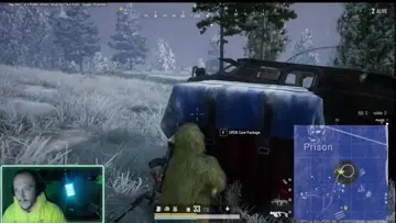 I got stuck on crate and still won LOL