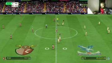esticadinha na perna