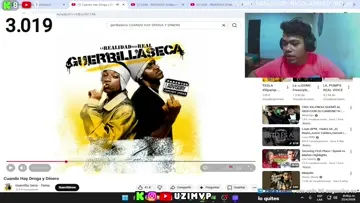 Uzi convulsionando en Directo