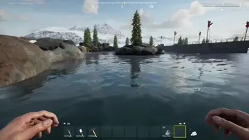 Batcave under the pond build