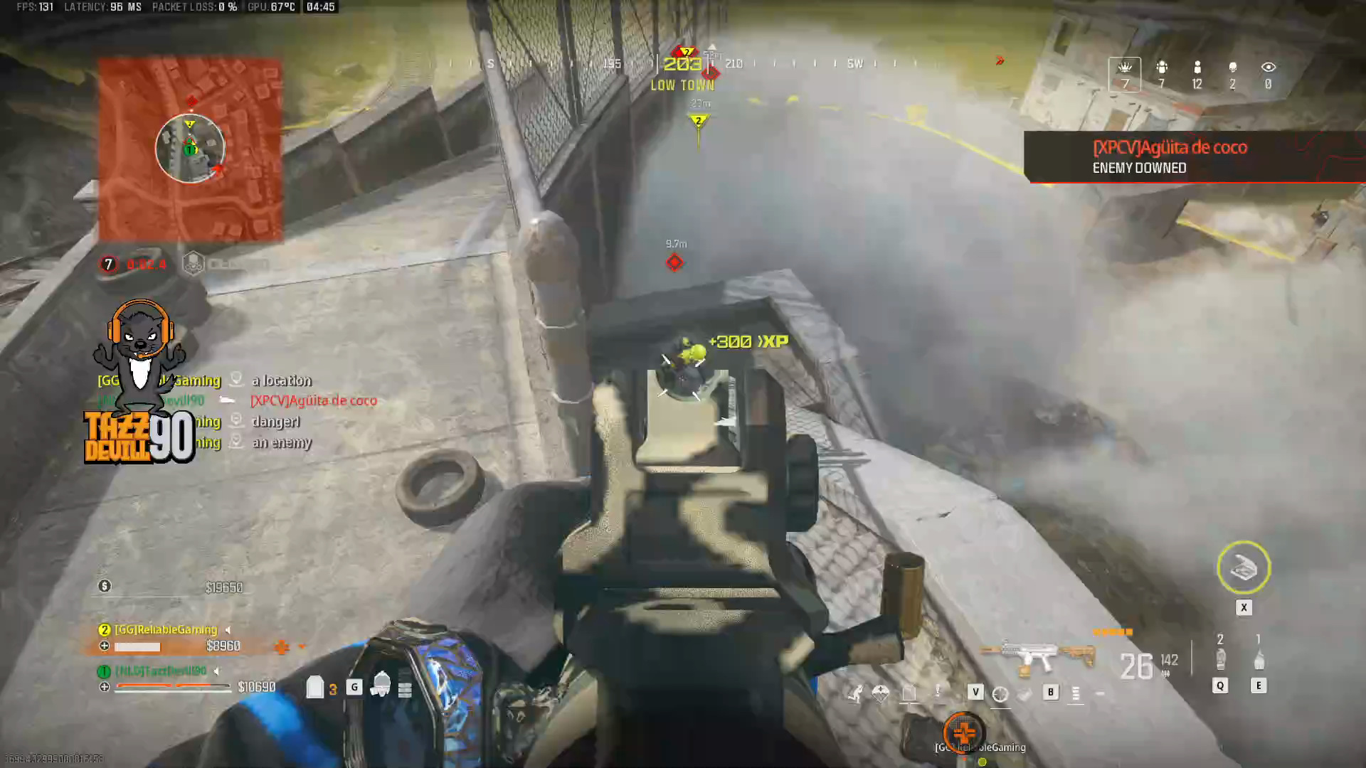 Reliable and Tazz means DUBS