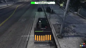 Em frente a policia, xan? porra