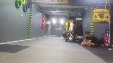 practicing rolling backtake chiropractic