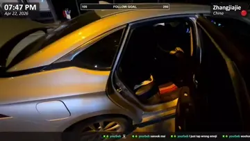 Hit in face by taxi