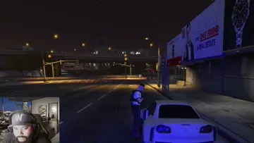 Got pulled over by a cop on GTA5, funny asf lmfaoo