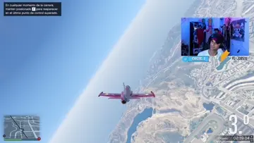 control epico con el avión