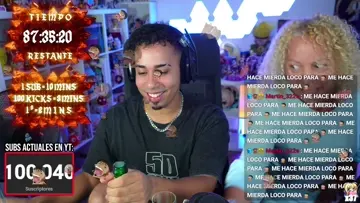 Mamá Rodik abre el champán por los 100k de yt