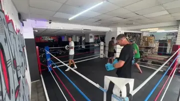 Jordan getting the work in with Trav ⚡️