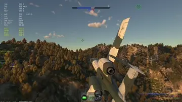 A-10A triple gun run vs 2S6 viewer
