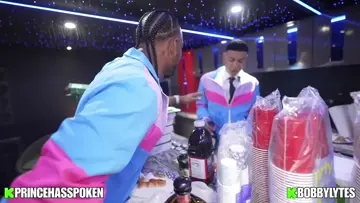 Prince asks bobby what did he eat today...
