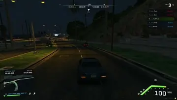 Risky line overtake