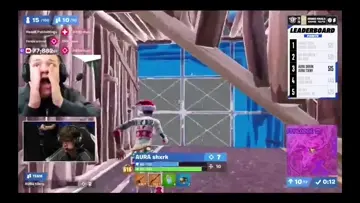 AURA SHXRK TRIED BEST!!:( FORTNITE 