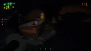 "He is behind me"