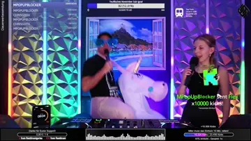 Mike mit EinhornChickenDance