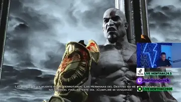 KRATOS SE VE CON SU PADRE ZEUS